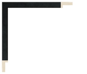 Antik sort liste, 15 x 17 mm UDGÅR