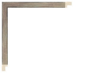 Antik kobber liste m/sort kant,15 x 17 mm UDGÅR