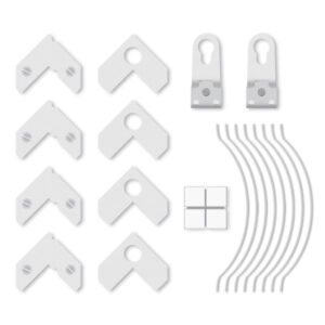 AMS beslag 100 ramme sæt aluprofil 1