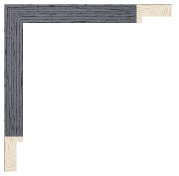 Grå liste, 20 x 38 mm