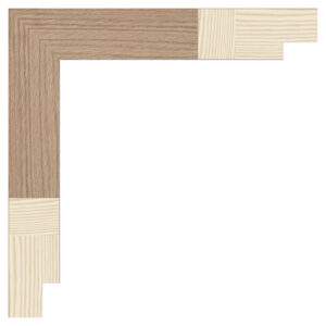 Eg finér liste, 30 x 70 mm