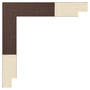 Wenge finér liste, 30  x 70 mm