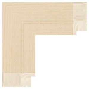 Ahorn finér liste, 70 x 30 mm