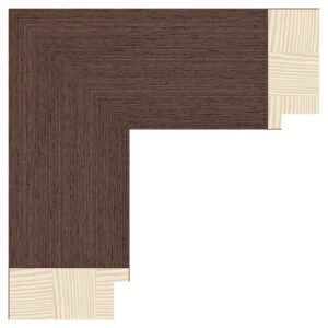 Wenge finér liste, 70 x 30 mm