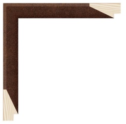 Oxyderet 1-tals liste, 23 x 48 mm