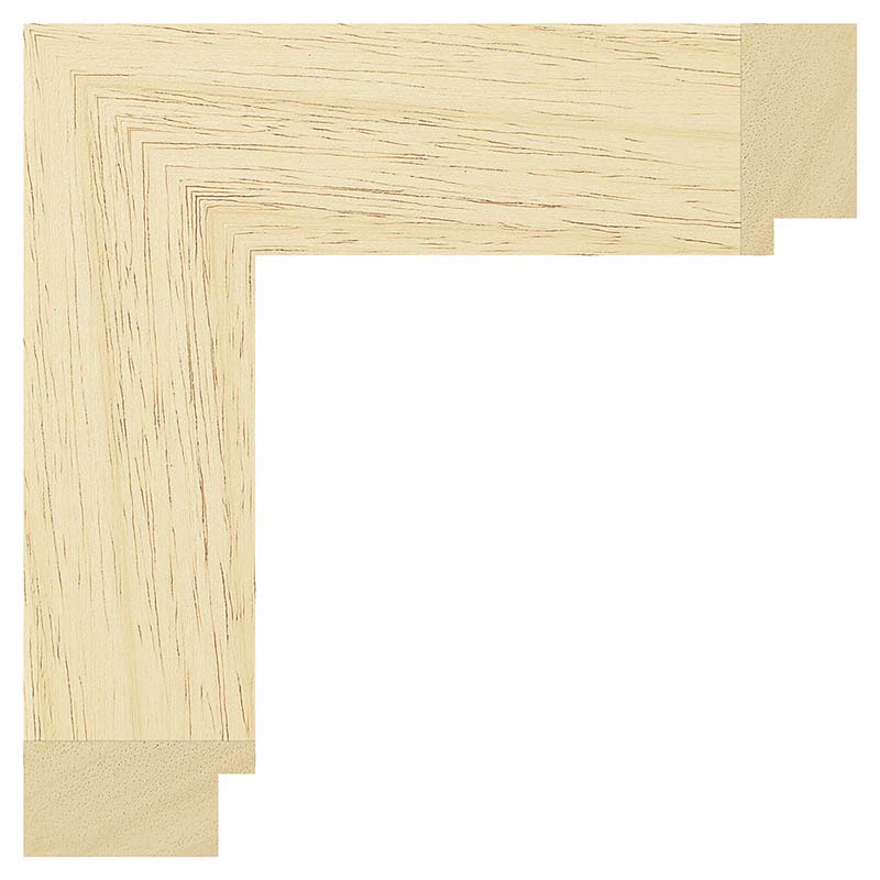 Ayous massiv, 50 x 25 mm