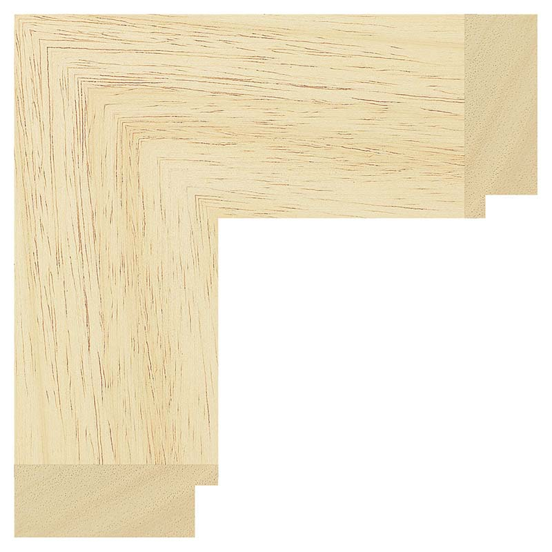 Ayous massiv, 70 x 25 mm