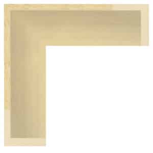 Ayous massiv svæveliste, 52 x 45 mm