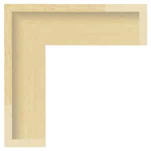 Ayous massiv svæveliste, 52 x 53 mm