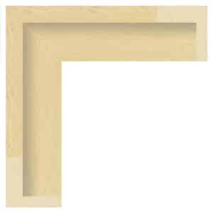 Ayous massiv svæveliste, 50 x 45 mm