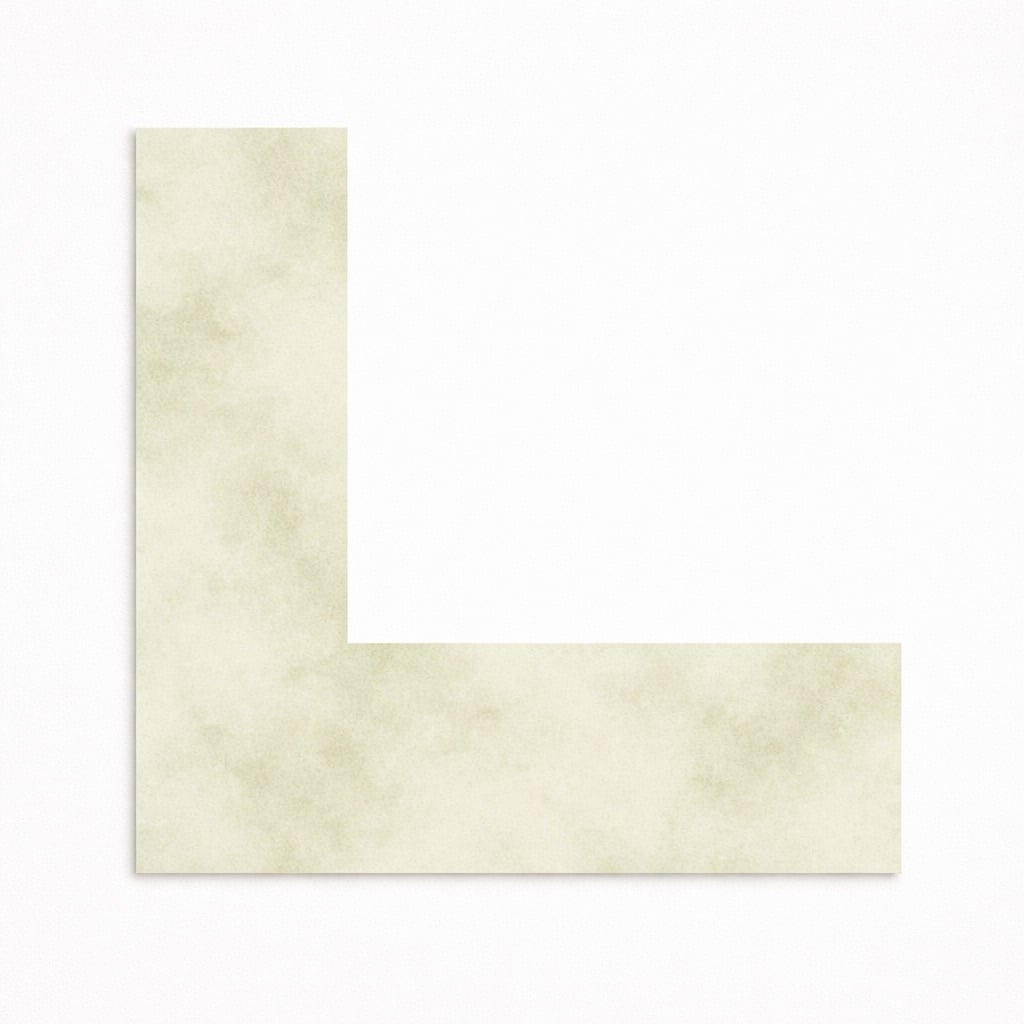 Kulørt passepartout natur 82 x 112 cm x 1,7 mm