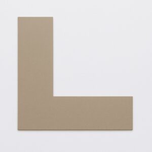 Kuløt passepartout kvistgrå 82 x 112 cm  x 1,7 mm