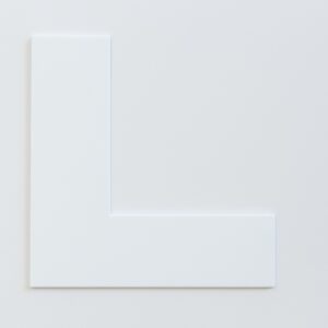 Kulørt passepartout højhvid 82 x 112 cm x 1,7 mm