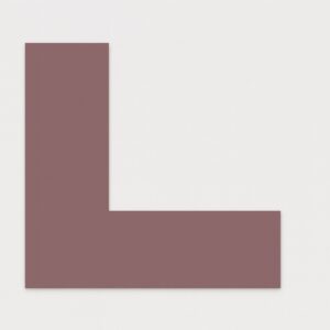 Kulørt passepartout antik lilla 82 x 112 cm x 1,7 mm