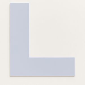 Kulørt passepartout isblå 82 x 112 cm x 1,7 mm