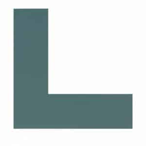 Kulørt passepartout antikblå 82 x 112 cm x 1,7 mm