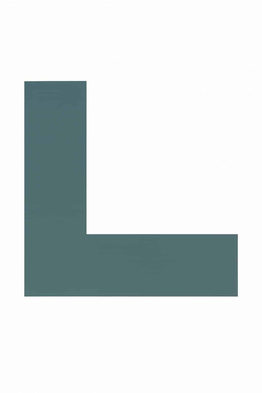 Kulørt passepartout antikblå 82 x 112 cm x 1,7 mm