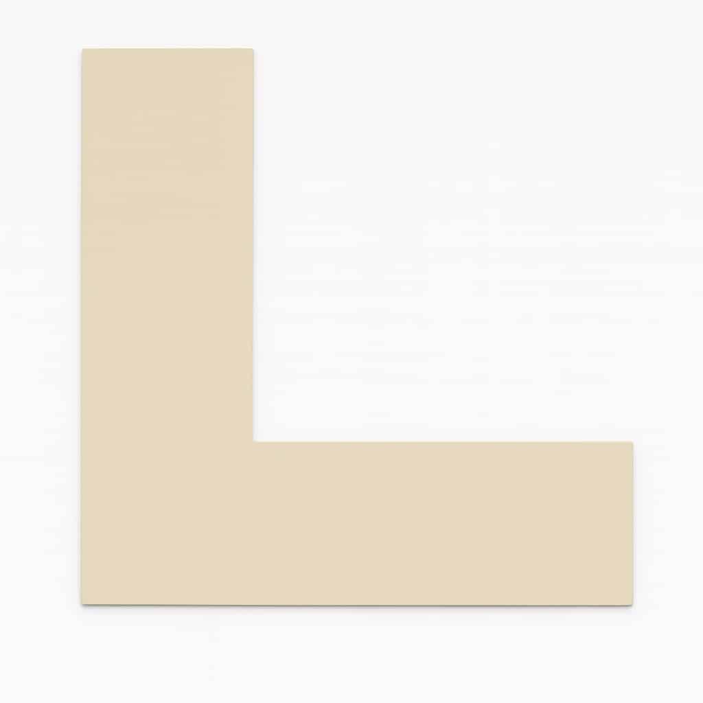 Kulørt passepartout jordgrå 82 x 112 mm x 1,7 mm