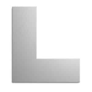 Kulørt passepartout sølv 82 x 112 cm x 1,7 mm