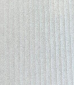 Bølgepap hvid/hvid 120 x 160 cm x 5 mm