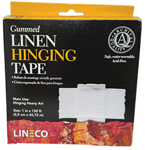 Gummed Linen Hinging Tape