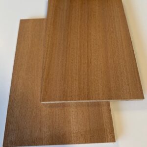 Mahogni finér, 2'sidet