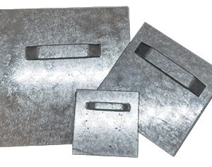 Ophængsplader alu selvklæbende 100 x 100 mm