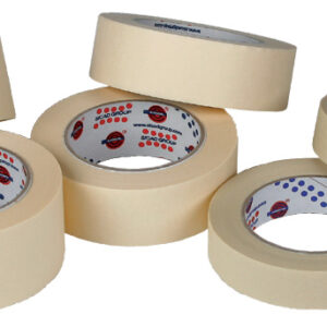 Selvklæbende papirtape, naturhvid, 50 mm