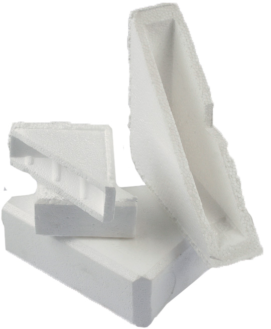 Rammehjørner Styropor 20 mm