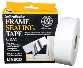 Selvklæbende Frame Sealing Tape White