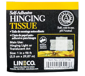 Selvklæbende Hinging Tissue