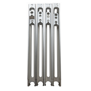 Metal kassette til 5 mm Cassese stifter, Rustfri