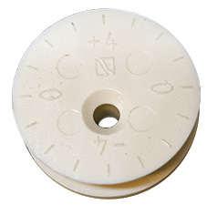 Vægophæng, excentrisk m/skala