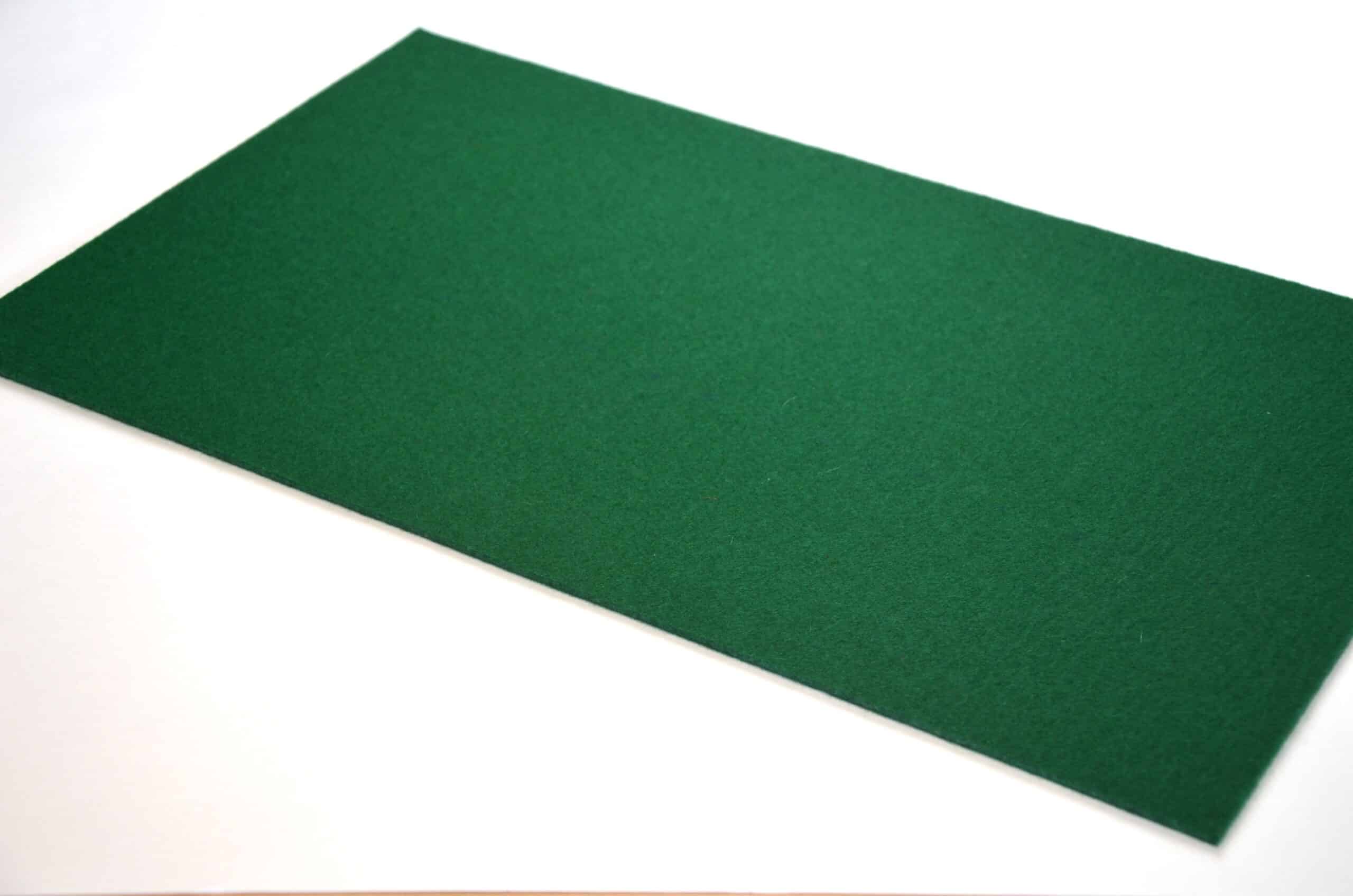 Filt, 100% uld. Grøn ( 46 )