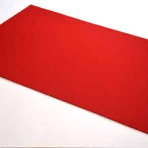 Filt, 100% uld. Rød ( 07 )