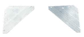 Hjørne ophængsplade, plan