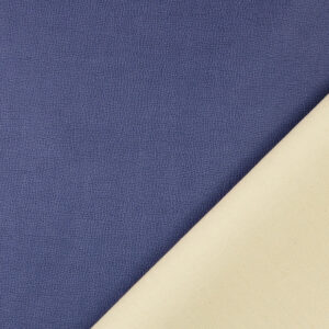 Skind mørk blå metallic, 60% PU syntetisk