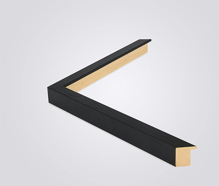 Sort liste træstruktur, 20 x 32 mm