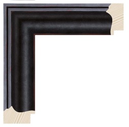 Sort liste, 47 x 26 mm UDGÅR