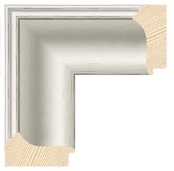 Hvid liste, 47 x 26 mm UDGÅR