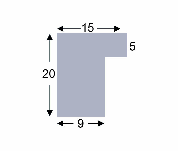EG Massiv, 15 x 20 mm - Billede 2