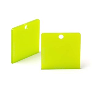 Satinglas acryl XT, Lime Grøn, 100% genbrug.