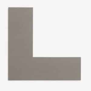 Ramdet passepartout Antracit Grey 90 x 120 cm x 1,9 mm