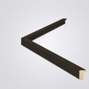 Røget EG Finér, 15x25 mm