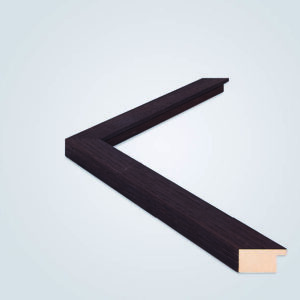 Røget EG Finér, 30x20 mm