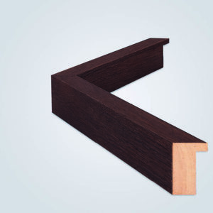 Røget EG Finér, 30x60 mm