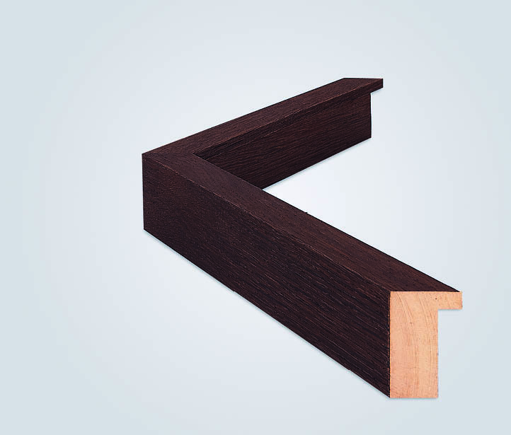 Røget EG Finér, 30x60 mm