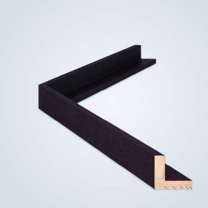 Røget EG Finér svæveliste, 35x40 mm