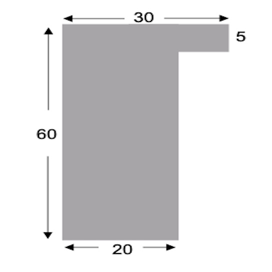 Røget EG Finér, 30x60 mm - Billede 2