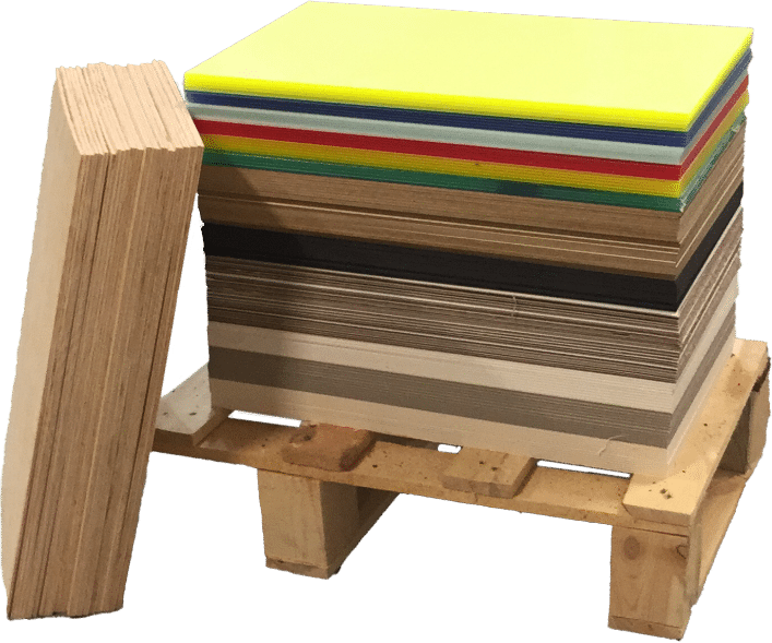 Startpakke 1, Indeholder: Pap, Karton, Træ og Plast.